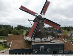 Photo Textures of Building Windmill